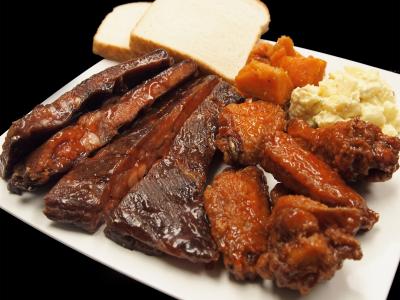 Rib and Chicken Combo
